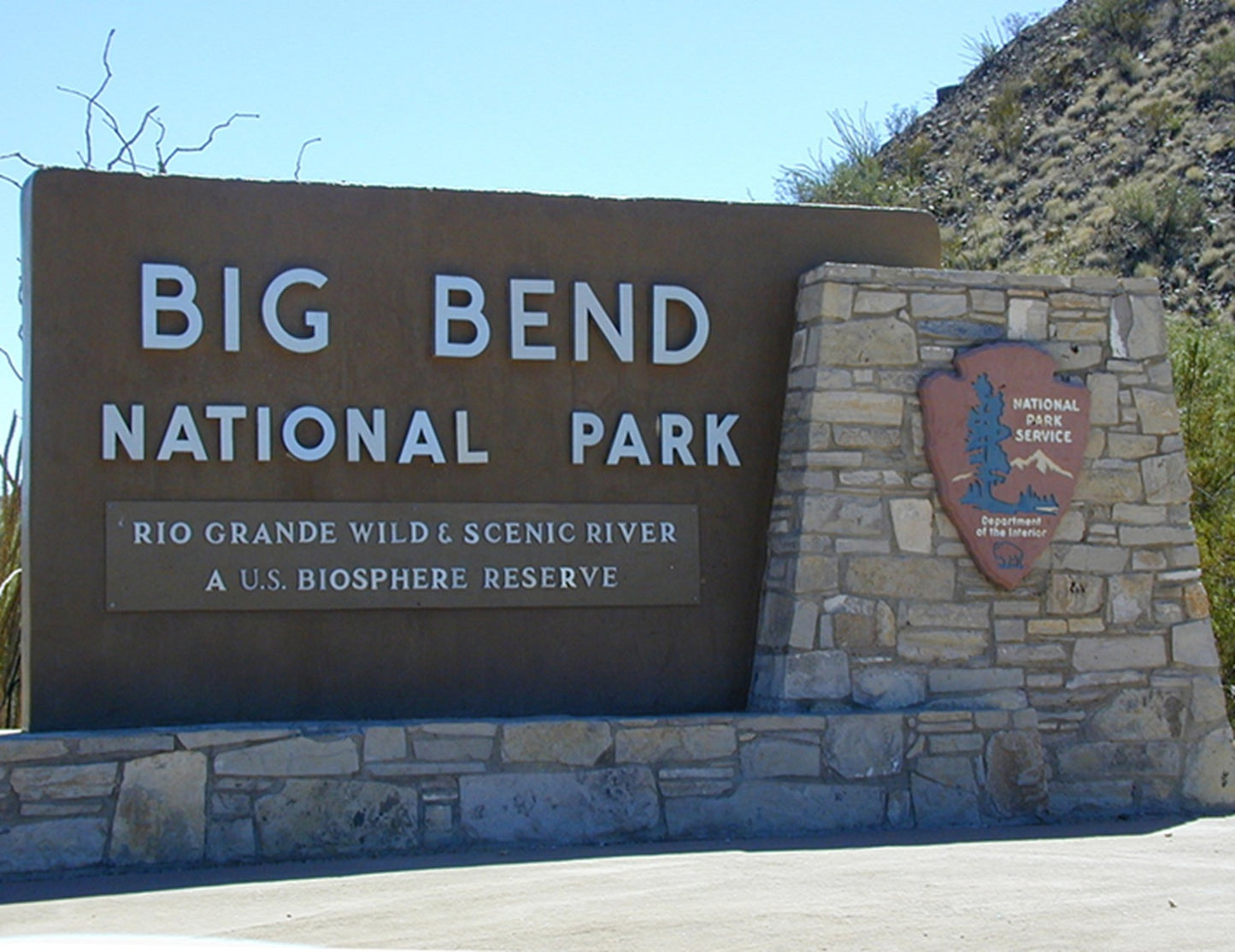 Fun Size Big Bend Entrance Fabric Panel - FUN-077