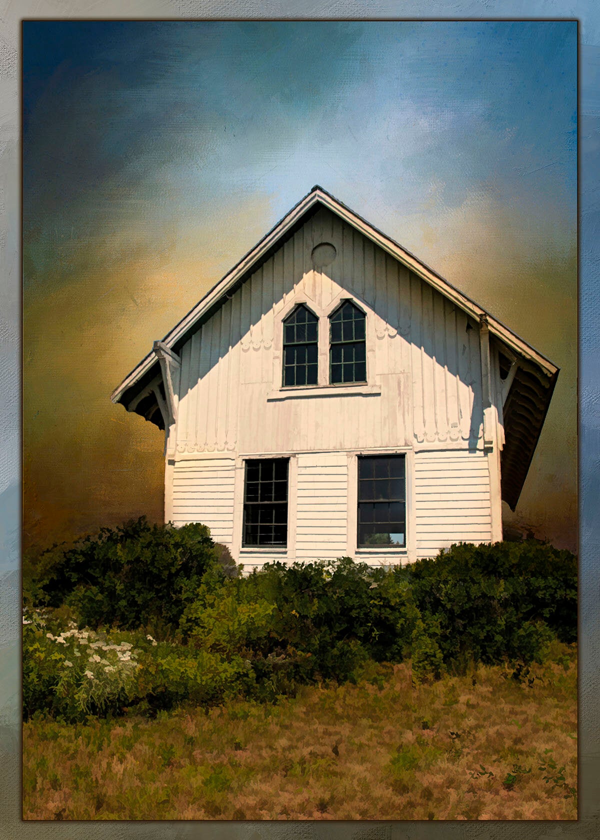 Old Boathouse Fabric Panel - BOA-013C