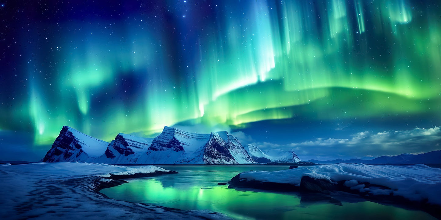 Breathtaking Aurora Fabric Panel - MISC-027C