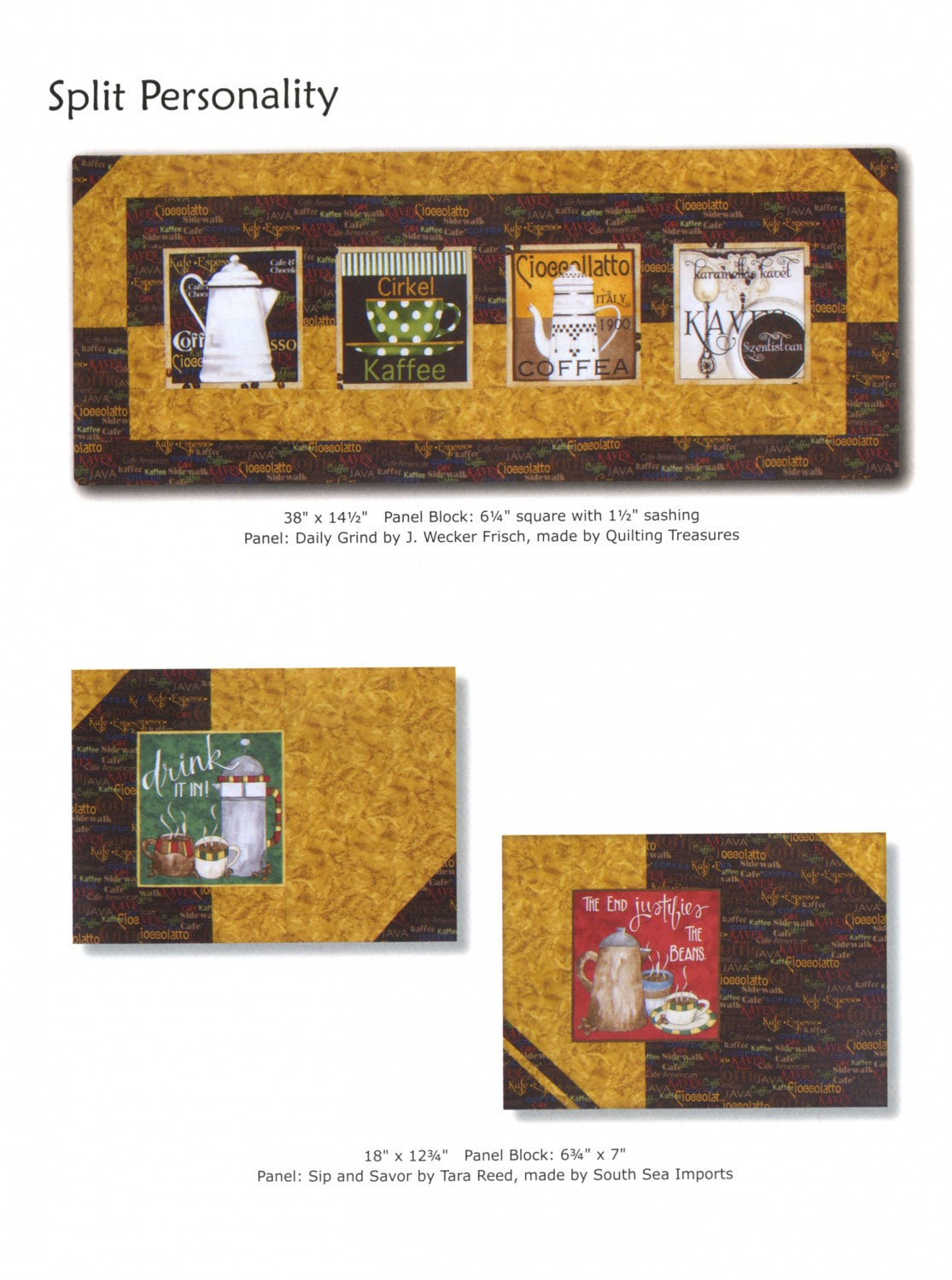 Panel Play Quilt Book By Barbara Becker