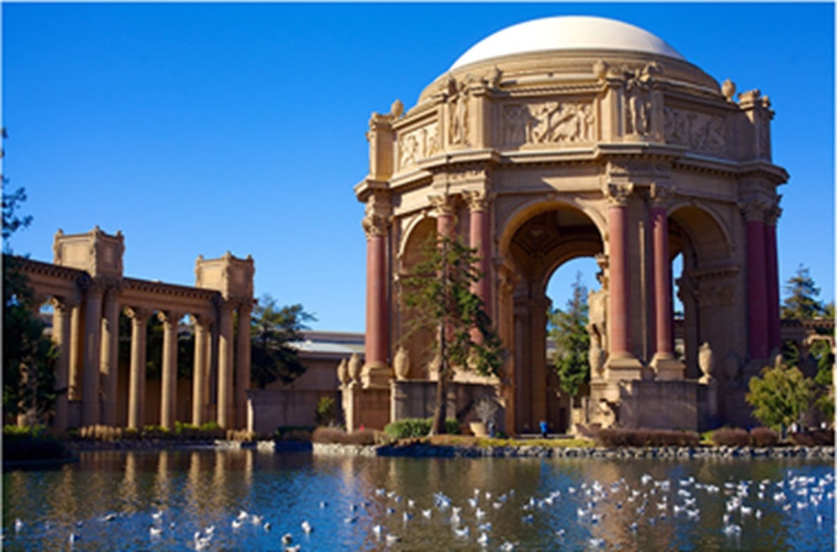 Palace of Fine Arts Fabric Panel - SCA-011C