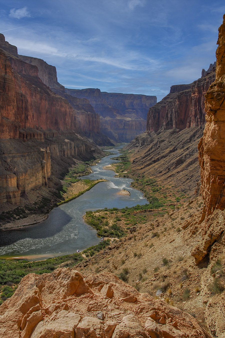 Grand Canyon National Park Colorado River View Fabric Panel - NPGC-001C