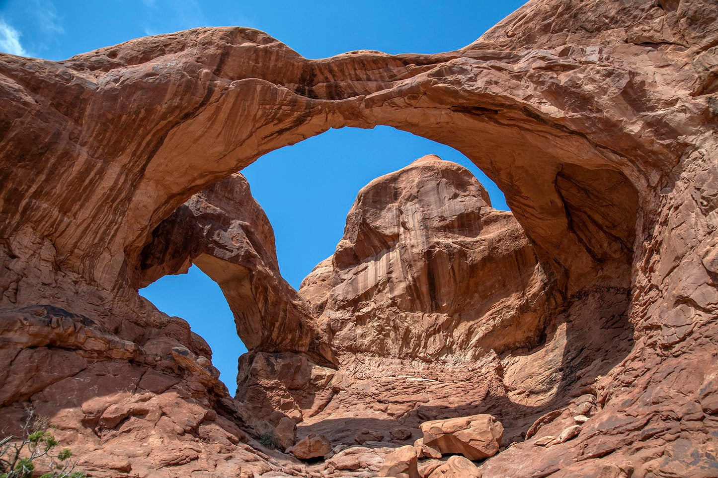 Arches National Park Double Arch Fabric Panel - NPA-005C
