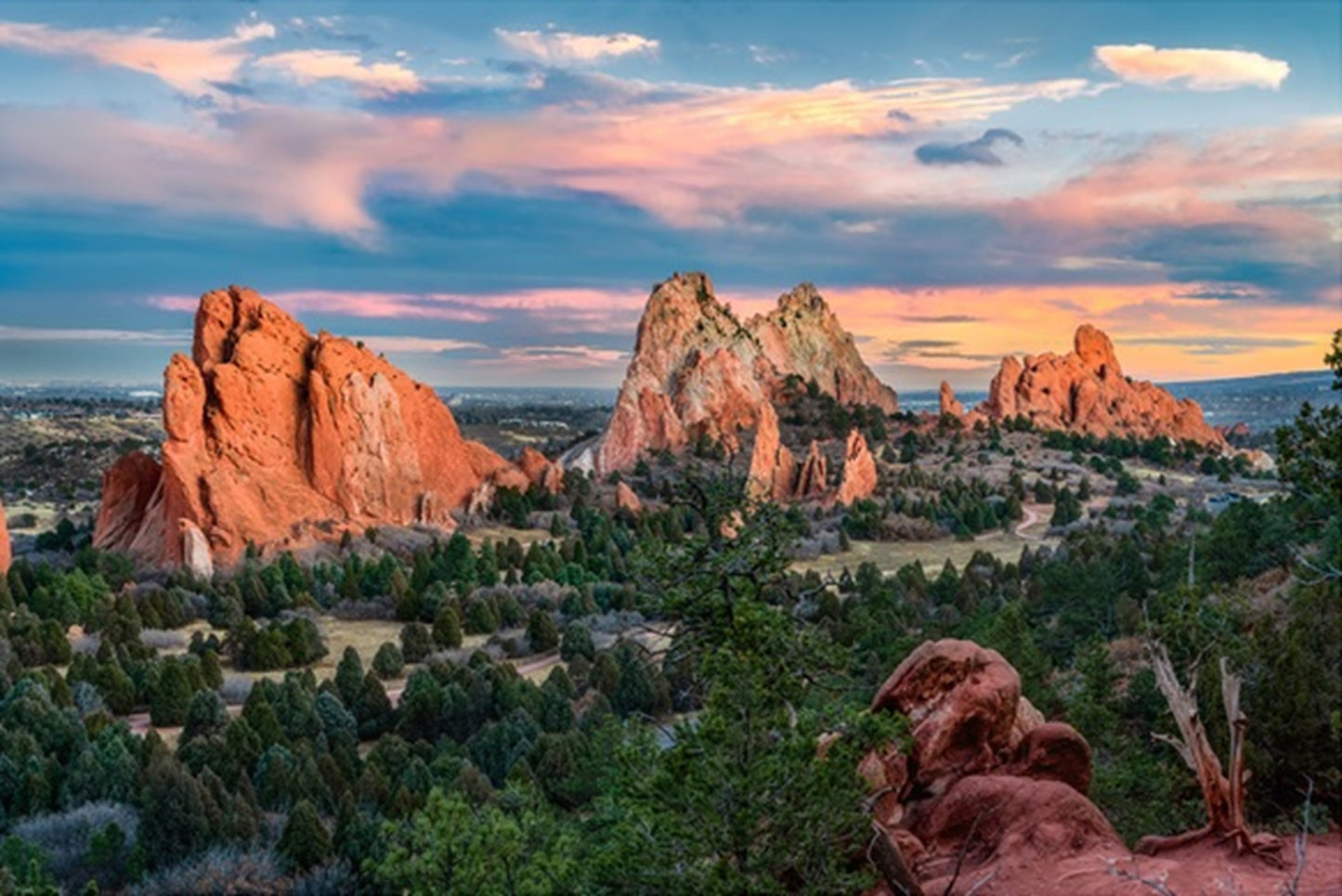 Garden of the Gods Fabric Panel - SCO-025C