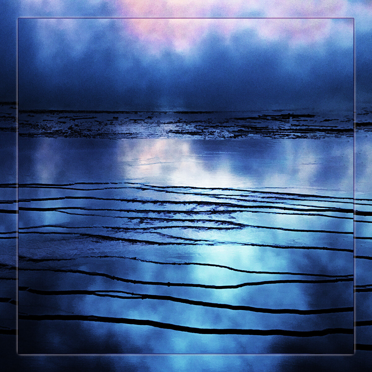 Grand Prismatic Sunset Three Fabric Panel - NPYS-004C