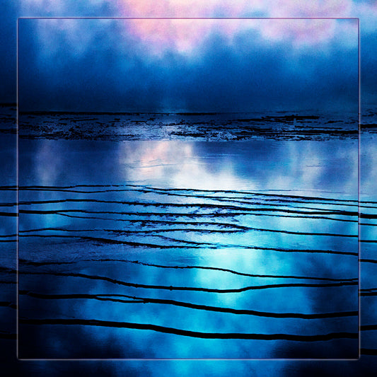 Grand Prismatic Sunset Three Fabric Panel - NPYS-004C