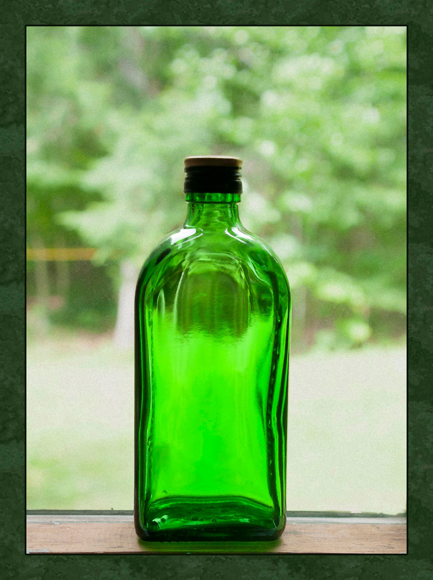 The Green Bottle Fabric Panel - MISC-007C