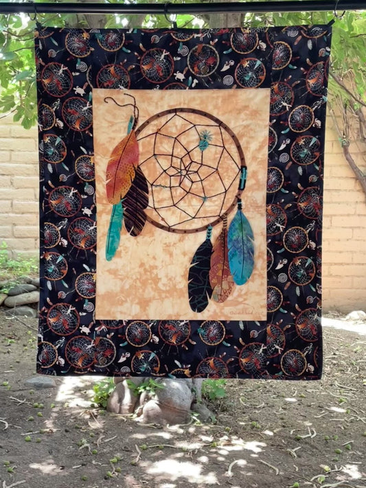 Dream Catcher Fabric Kit and Quilt Pattern From Arlene Walsh Designs, Southwest Pattern, Quilting Cotton Fabric