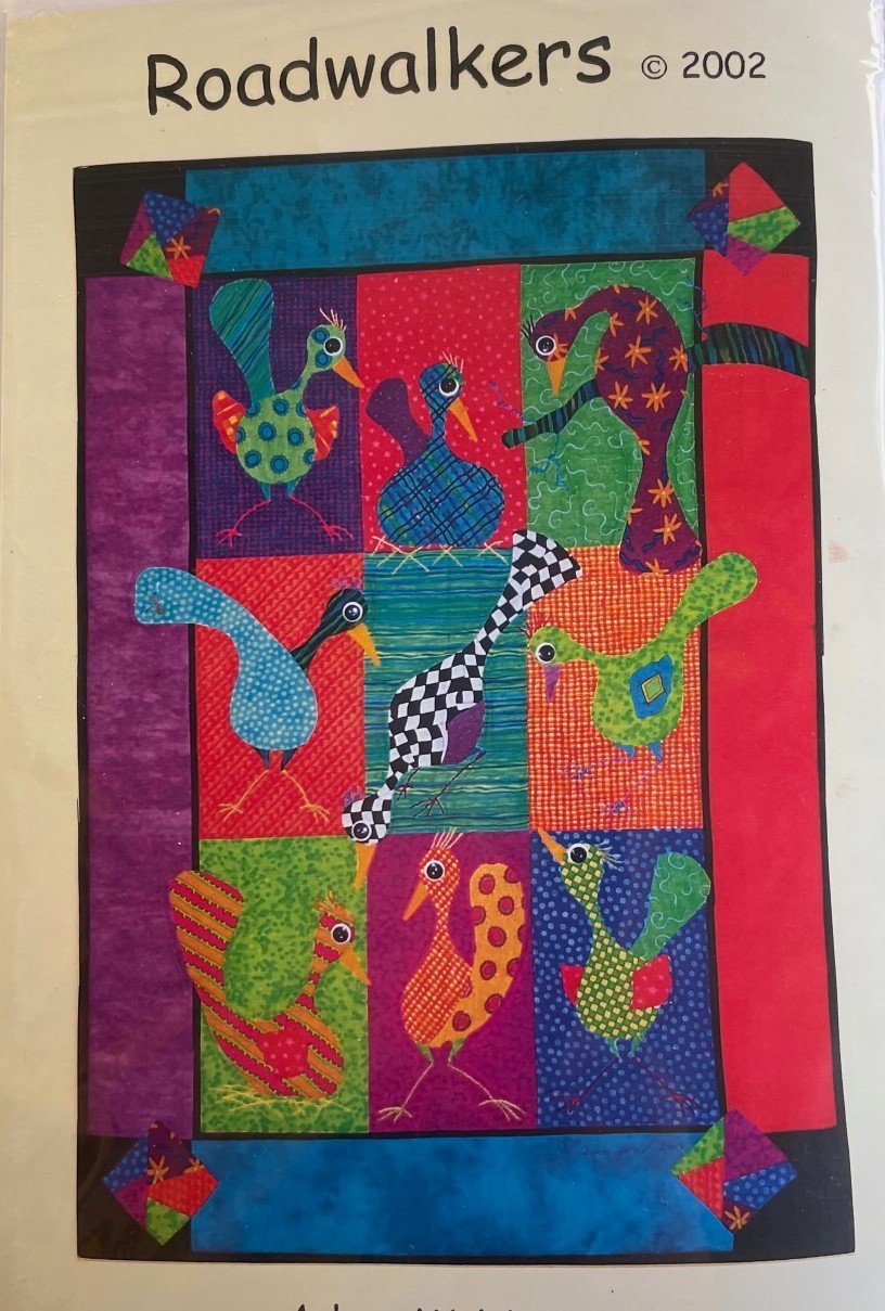 Roadwalkers Fabric Kit and Pattern, An Arlene Walsh Design