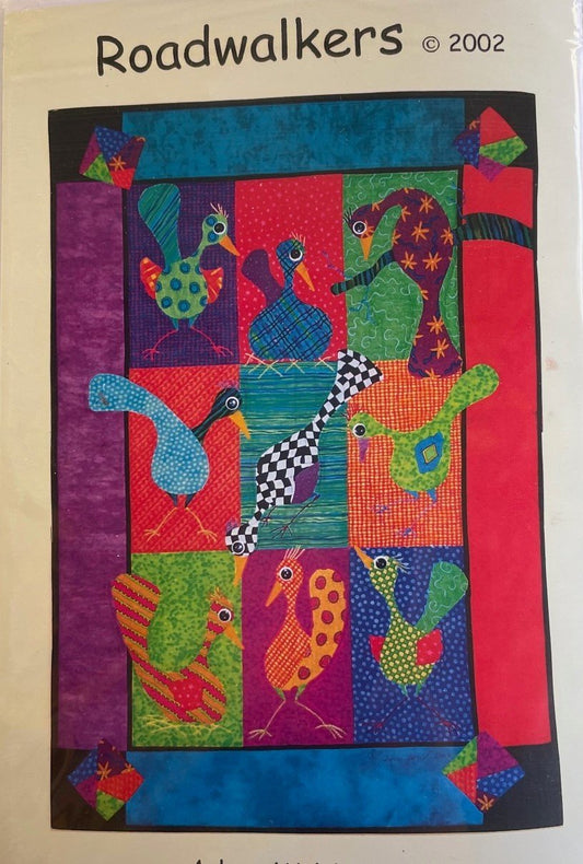 Roadwalkers Fabric Kit and Pattern, An Arlene Walsh Design
