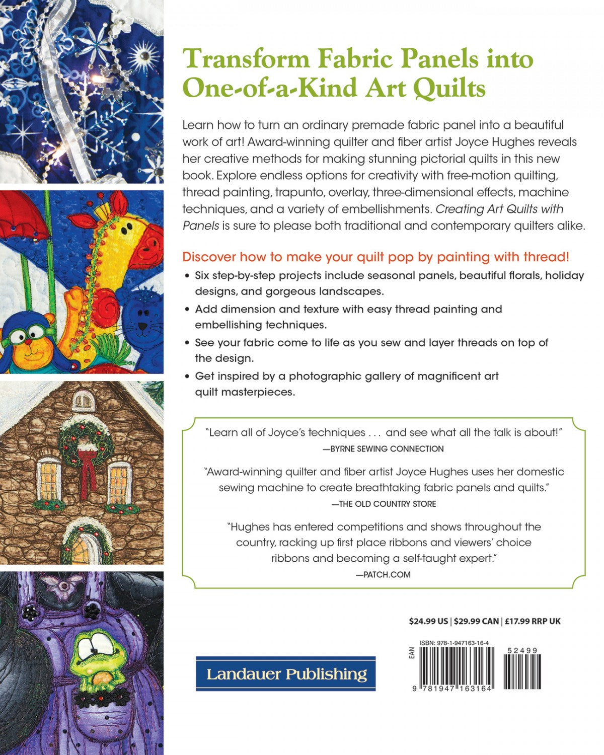 Creating Art Quilts With Panels
