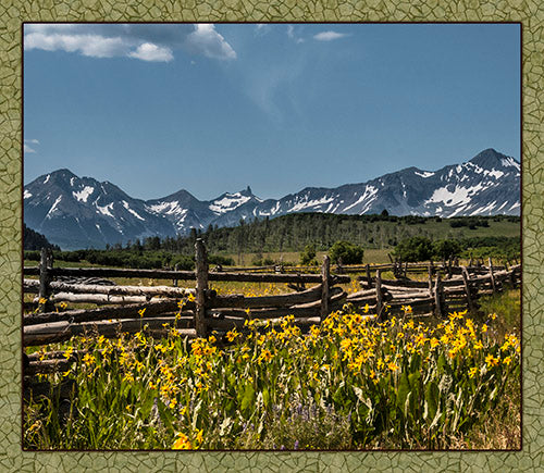 Last Dollar Road Fabric Panel - SCO-003C