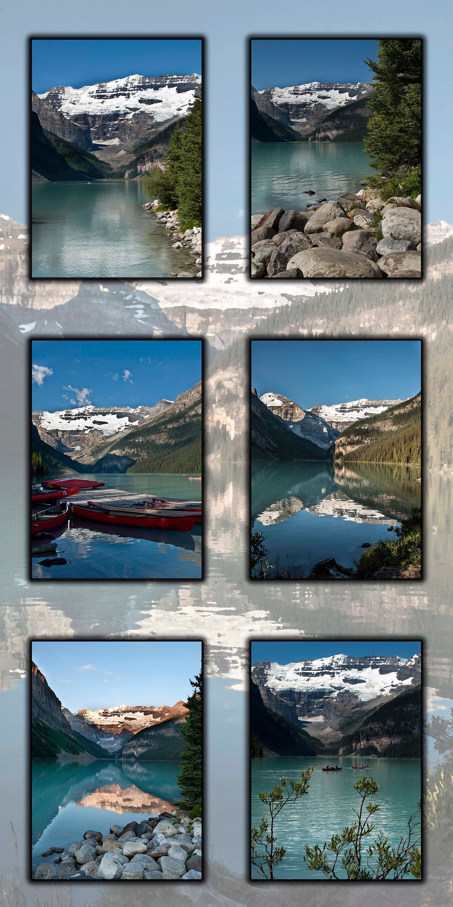 Lake Louise Fabric Panel - SOC-002C
