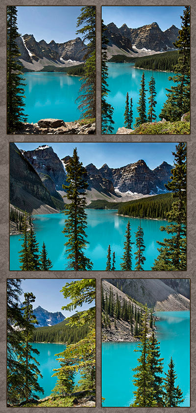 Lake Moraine Fabric Panel - SOC-004C