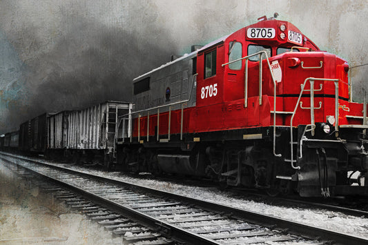 Locomotive Fabric Panel - AFT-010C