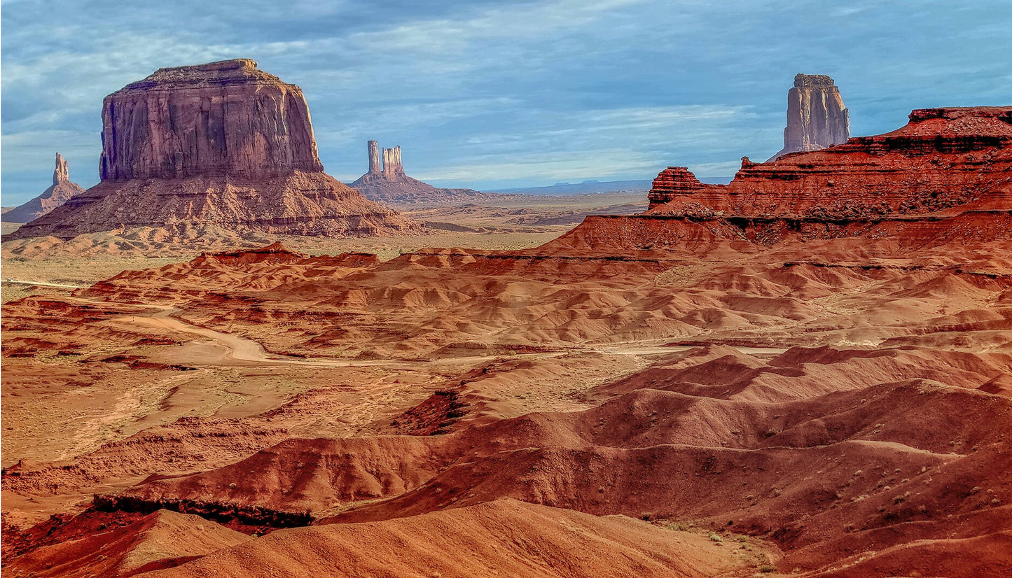 Classic Monument Valley Fabric Panel - SAZ-005C