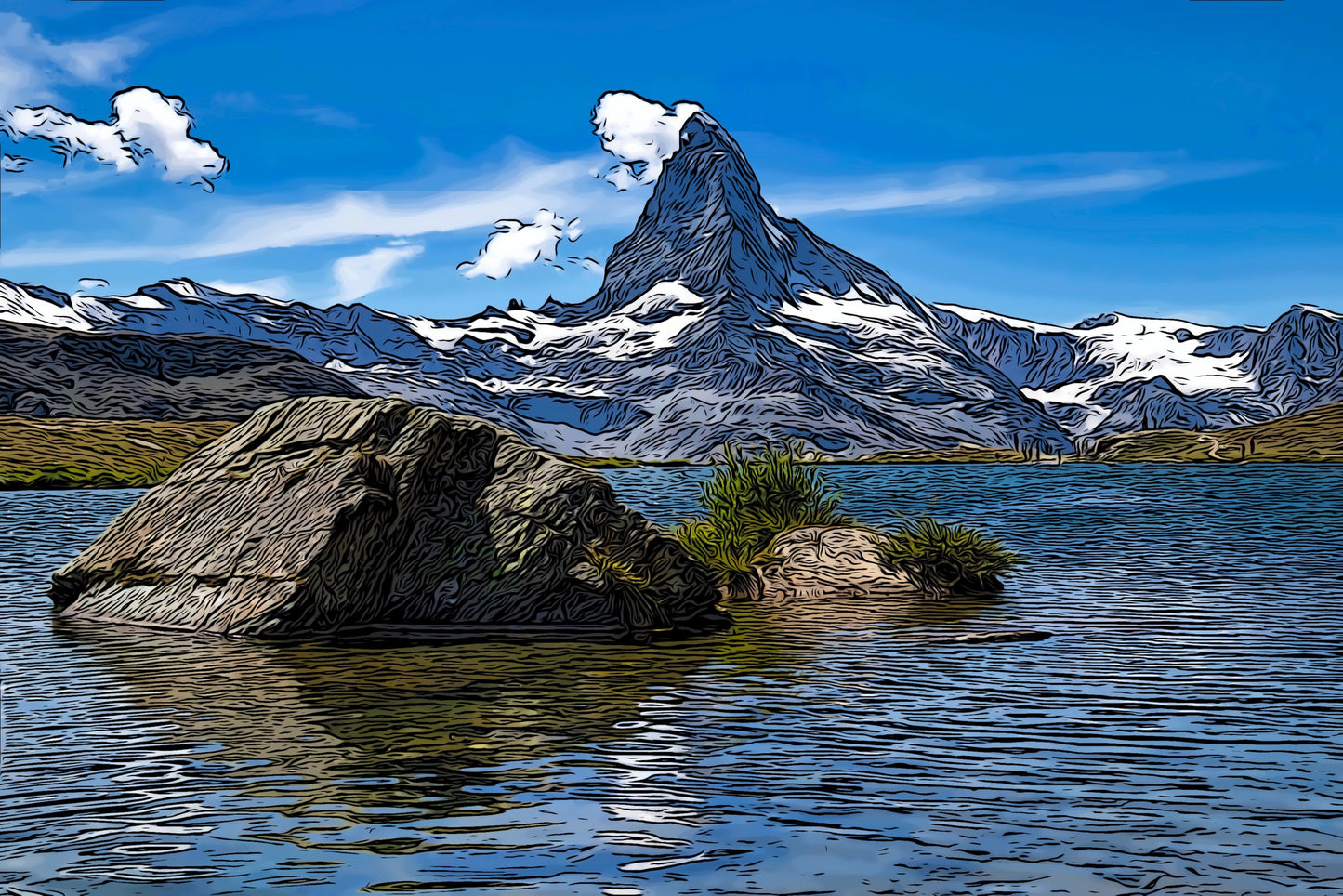 The Infamous Beartooth Fabric Panel - MISC-015C