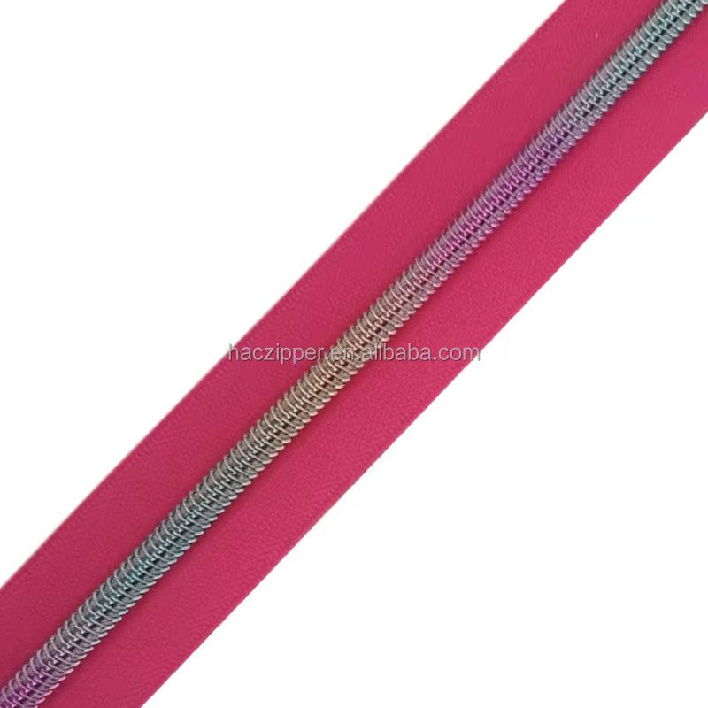 Z-108M - Mauve Tape Nylon Zipper Size 5 - 3 yards / 2.75 meters (180 inches / 275 cm)