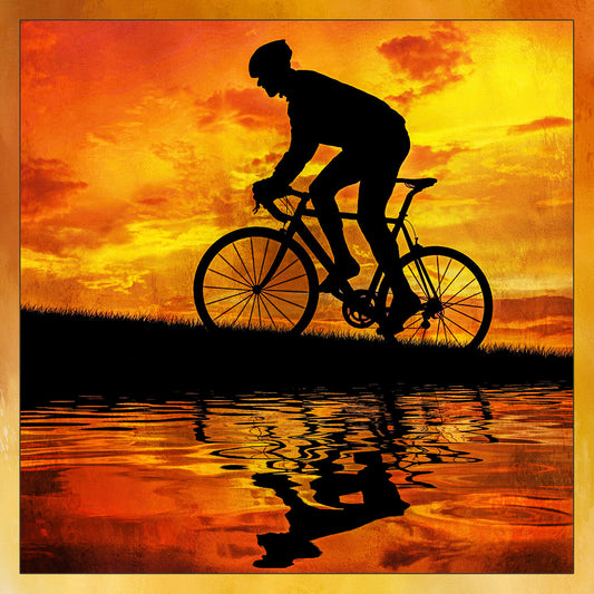 Perfect Way to Start the Day Fabric Panel - AFT-008C