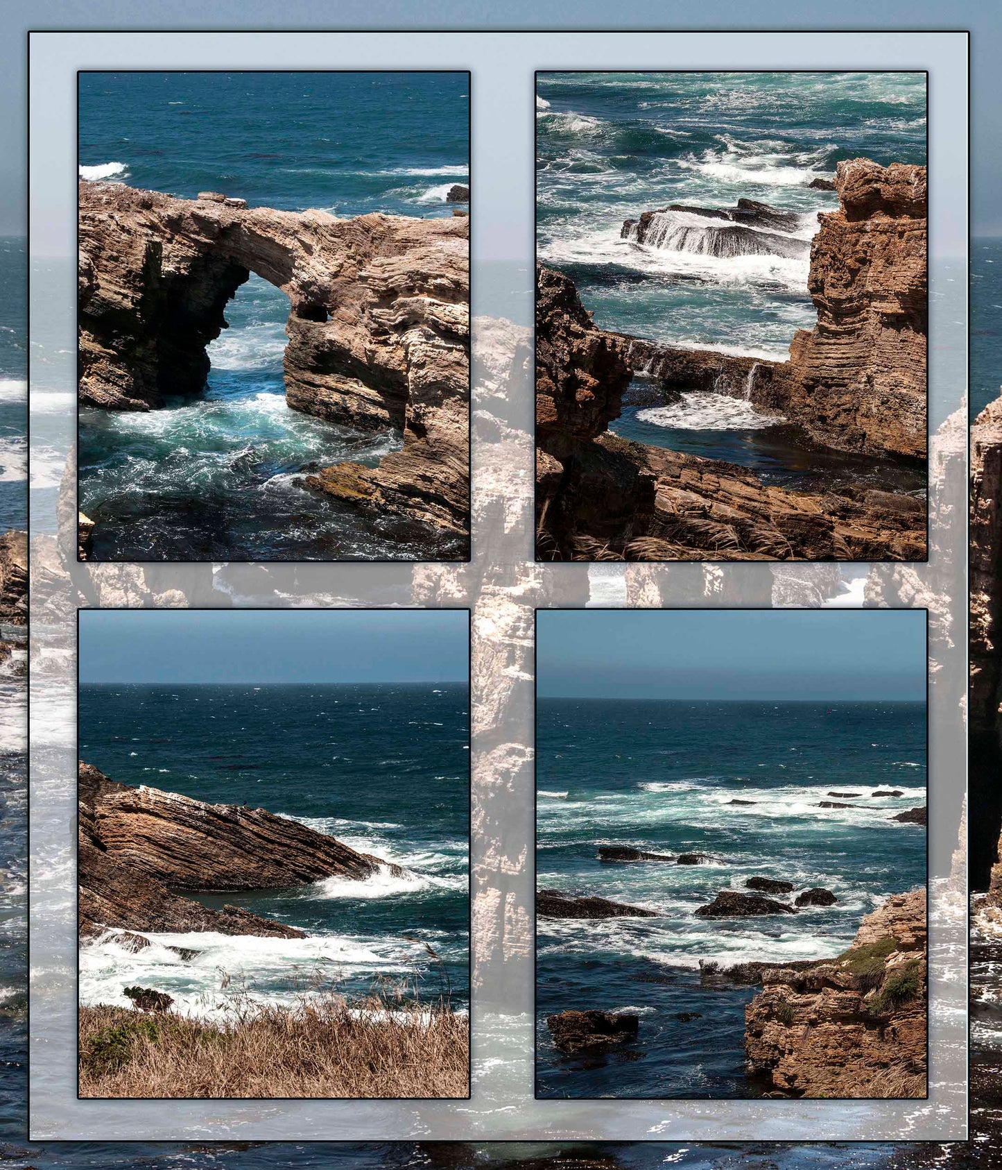 Point Buchon California Quilt Fabric Panel - NPC-006C