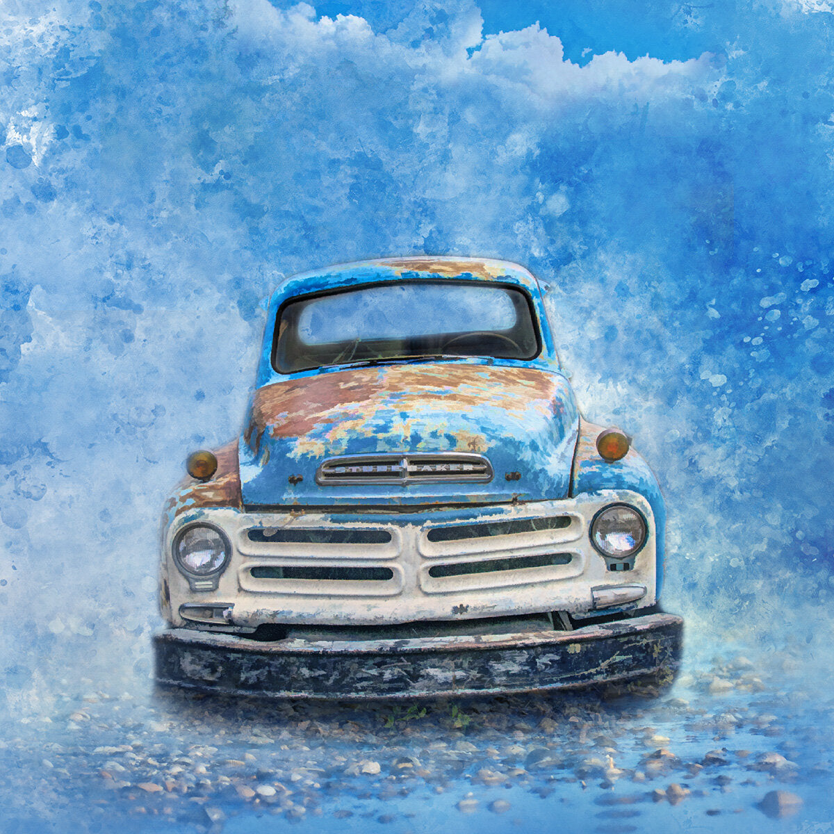 Studebaker Pickup Truck Fabric Panel - TVT-005C