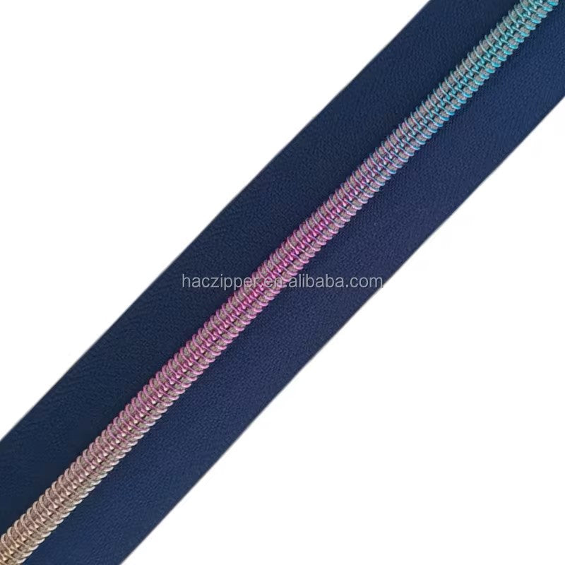 Z-108C Cobalt Tape Nylon Zipper Size 5 - 3 yards / 2.75 meters (180 inches / 275 cm)