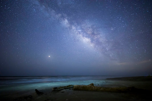 North Padre Island Milky Way Fabric Panel - JAP-010C