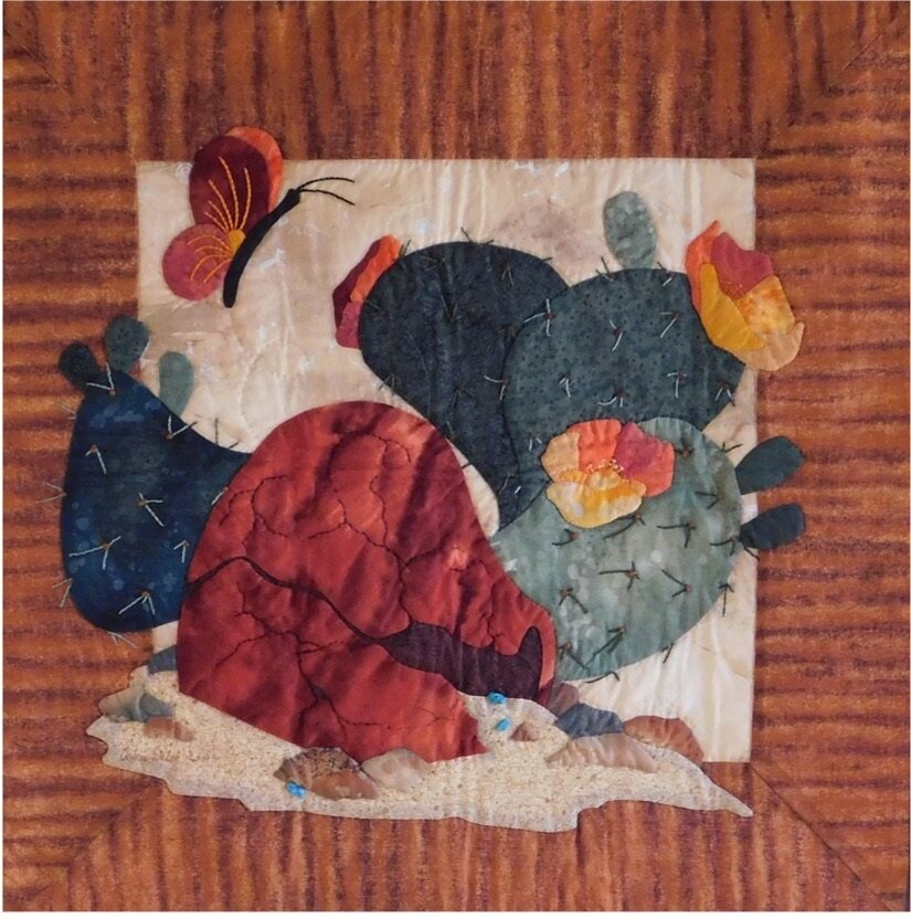 The Lost Pot Quilt Pattern - An Arlene Walsh Design, Southwest Pattern, Fused Applique