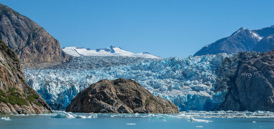 Sawyer Glacier Southeast Alaska Fabric Panel - MISC-023C