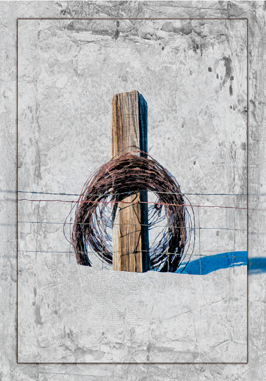 Winter Wire Fabric Panel - SCO-022