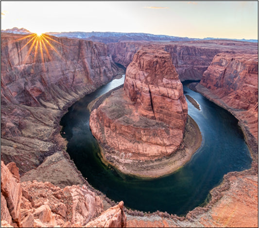 Horseshoe Bend Fabric Panel - SAZ-024