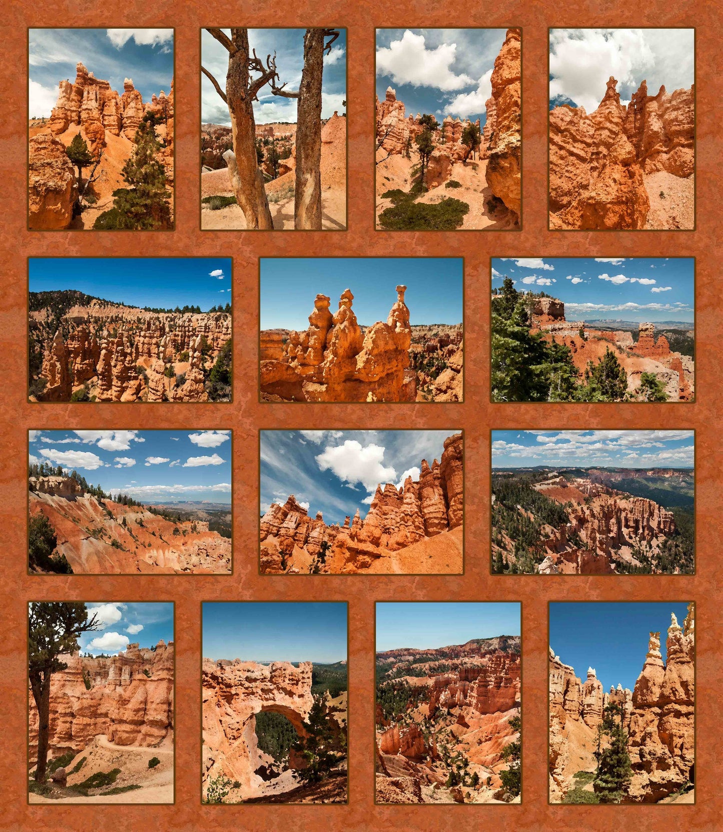 Bryce Canyon National Park Composite Fabric Panel - NPU-005C