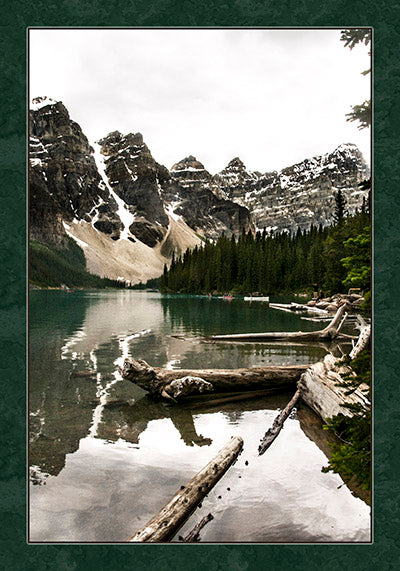 Alberta Lake Reflection Fabric Panel - SOC-001