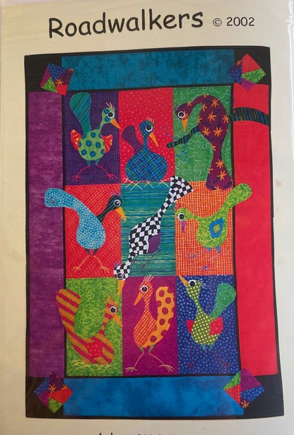 Roadwalkers Fabric Kit and Pattern, An Arlene Walsh Design