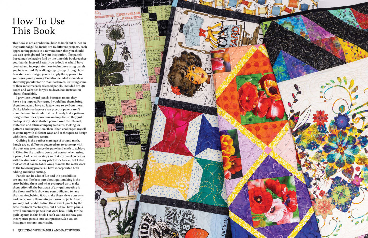 Quilting with Panels and Patchwork