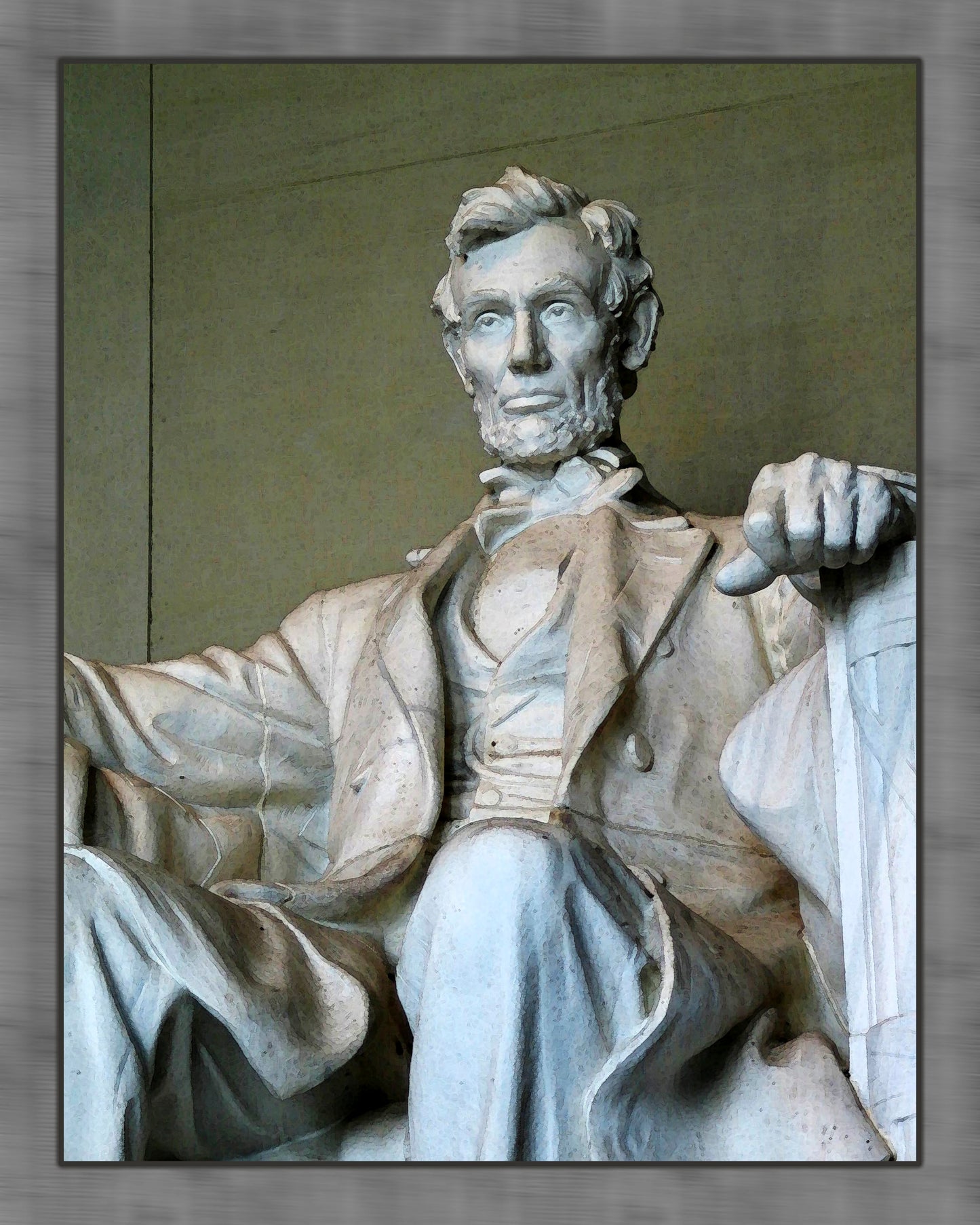 Lincoln Memorial Fabric Panel - MISC-025