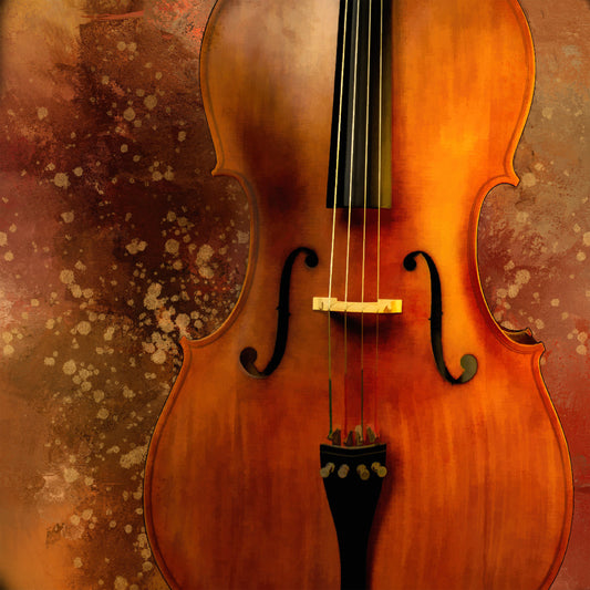 Violin Fabric Panel - MISC-006
