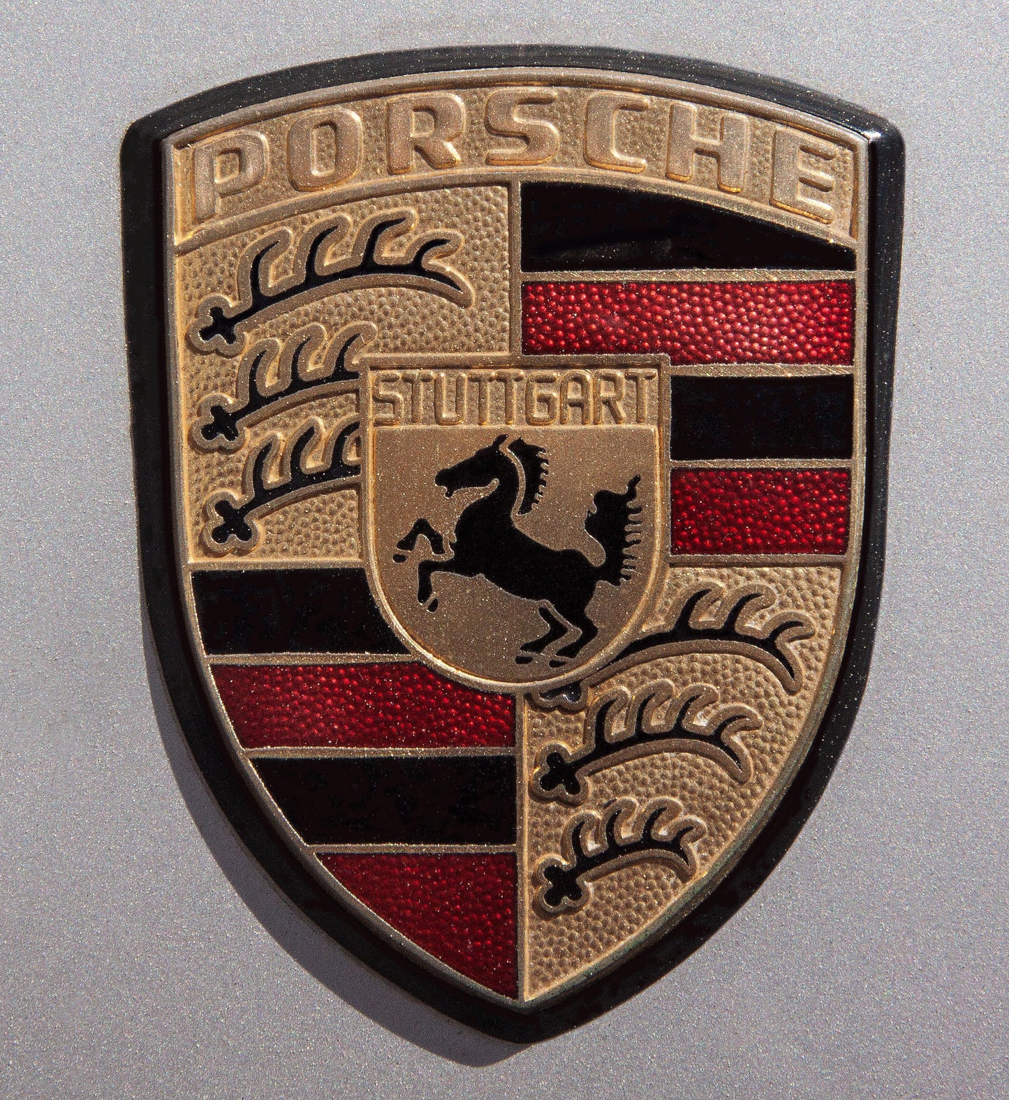 Porsche Emblem Fabric Panel - TVC-031