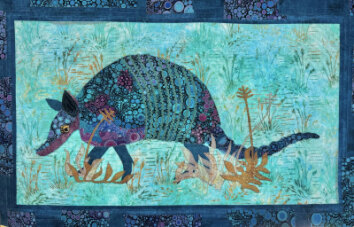 Armadillo Quilt Pattern - An Arlene Walsh Design, Southwest Pattern, Fused Applique