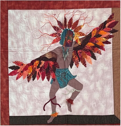 Eagle Dancer Quilt Pattern - An Arlene Walsh Design, Southwest Pattern, Fused Applique