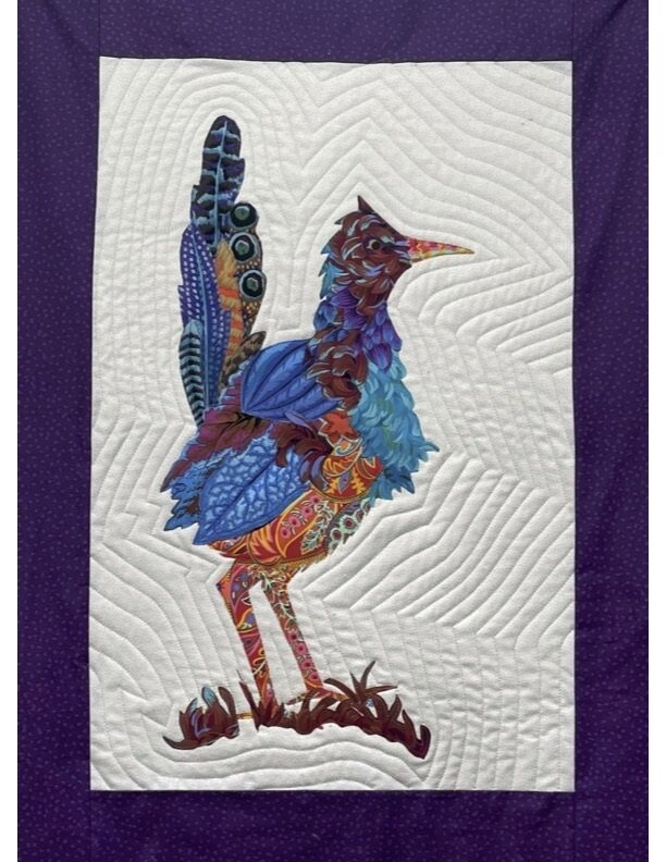 Road Runner Quilt Pattern - An Arlene Walsh Design, Southwest Pattern, Fused Applique