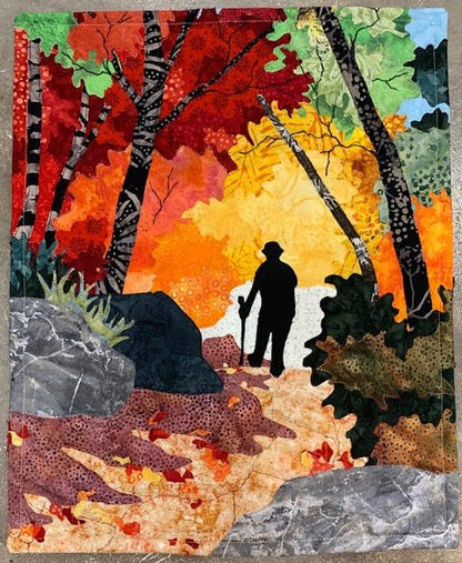 Autumn Walks Quilt Pattern - An Arlene Walsh Design, Southwest Pattern, Fused Applique